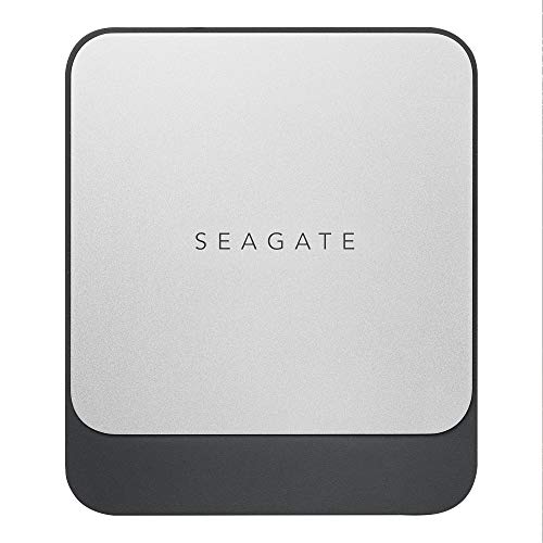 Seagate Fast SSD STCM100040 Unidad de Estado sólido Externa portátil de 1 TB, USB-C, USB 3.0 para PC, Ordenador portátil y Mac, 2 Meses de suscripción a Adobe CC Photography
