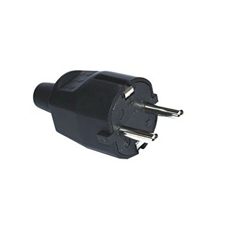 Silver Electronics 9230 Clavija Macho, Negro Silver Electronics 9230 Clavija Macho, Negro