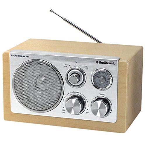 Smartwares RD-1540 – Radio retro, radio FM, entrada auxiliar, 5 W