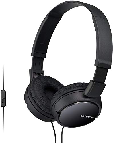 Sony MDR-Zx110Apb - Auriculares para Smartphone (Diadema, Mando de Control, Micrófono, 1000 MW, Android y iPhone), Negro, 20 X 15 X 3,5 cm Sony MDR-Zx110Apb - Auriculares para Smartphone (Diadema, Mando de Control, Micrófono, 1000 MW, Android y iPhone), Negro, 20 X 15 X 3,5 cm