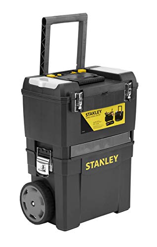 STANLEY 1-93-968 - Taller móvil para herramientas 2 en 1, 47,3 x 30,2 x 62,7 cm STANLEY 1-93-968 - Taller móvil para herramientas 2 en 1, 47,3 x 30,2 x 62,7 cm