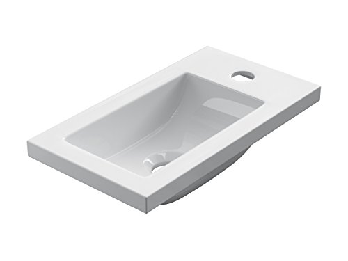 STARBATH PLUS Lavabo De Resina Gel Coat Forma Rectángulo 40 x 22 cm Blanco Brillo SOT40 STARBATH PLUS Lavabo De Resina Gel Coat Forma Rectángulo 40 x 22 cm Blanco Brillo SOT40