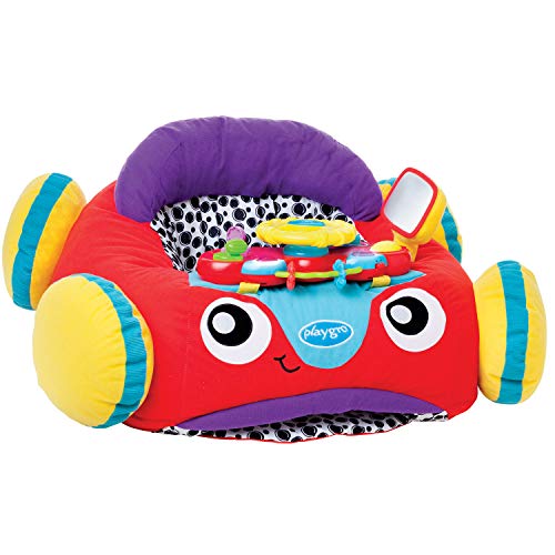 Suave y cómodo coche de peluche para jugar a conducir, Con controlador interactivo