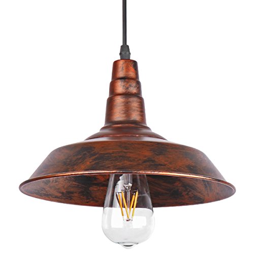 Sunsbell® Industrial Vintage Retro Loft pared de café de la barra de iluminación Luminaria Sconce colgante lámparas de techo lámparas de luz para las bombillas E27 Edison (Brown, bombilla no está incluido) Sunsbell® Industrial Vintage Retro Loft pared de café de la barra de iluminación Luminaria Sconce colgante lámparas de techo lámparas de luz para las bombillas E27 Edison (Brown, bombilla no está incluido)