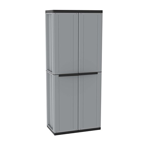 Terry - Armario plástico exterior, 68 x 37.5 x 163.5 cm Terry - Armario plástico exterior, 68 x 37.5 x 163.5 cm