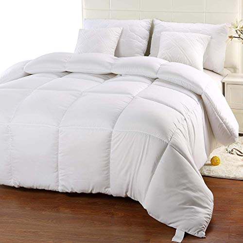 Utopia Bedding Invierno Edredón de Fibra, Fibra Hueca siliconada, 1770 gramo (Blanco, Cama 135/150) Utopia Bedding Invierno Edredón de Fibra, Fibra Hueca siliconada, 1770 gramo (Blanco, Cama 135/150)
