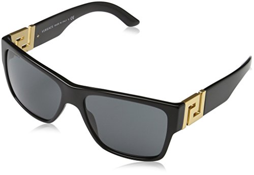 Versace 0Ve4296, Gafas de Sol para Hombre, Negro (Black), 59
