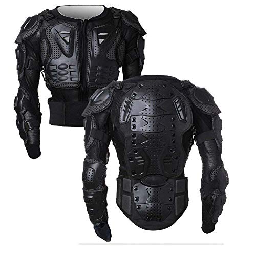 WILDKEN Chaqueta de Protección para Motocross Motos Ropa Protectora de Cuerpo Armadura Completo Profesional de Motocicleta Deportiva para Hombres Columna Vertebral Hombro Mujer Pecho (Negro, XL) WILDKEN Chaqueta de Protección para Motocross Motos Ropa Protectora de Cuerpo Armadura Completo Profesional de Motocicleta Deportiva para Hombres Columna Vertebral Hombro Mujer Pecho (Negro, XL)