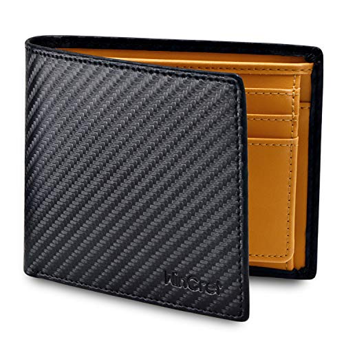 WinCret Piel Carteras para Hombre con Monedero y RFID Bloqueo - Billetera Hombre con 8 Ranuras para Tarjeta de película WinCret Piel Carteras para Hombre con Monedero y RFID Bloqueo - Billetera Hombre con 8 Ranuras para Tarjeta de película