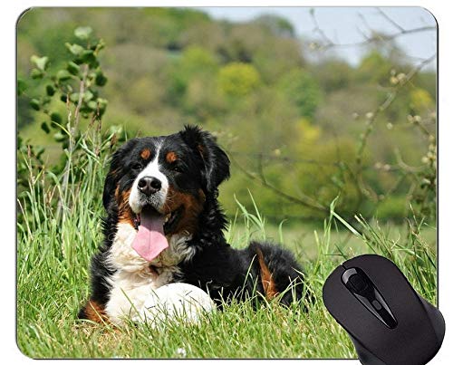 Yanteng Perros Pastor Alemán Cachorros Gaming Mouse Pads, Dog Office Mouse Pad
