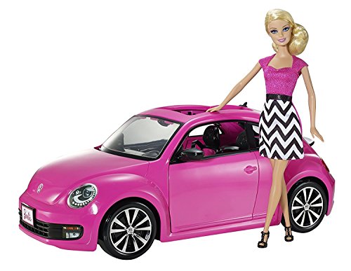 Barbie - Volkswagen Beetle Rosa (BJP37)