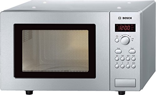 Bosch HMT75M451 - Microondas, 1270 W, 230V, 50Hz, Acero inoxidable, 29 x 46 x 35 cm Bosch HMT75M451 - Microondas, 1270 W, 230V, 50Hz, Acero inoxidable, 29 x 46 x 35 cm