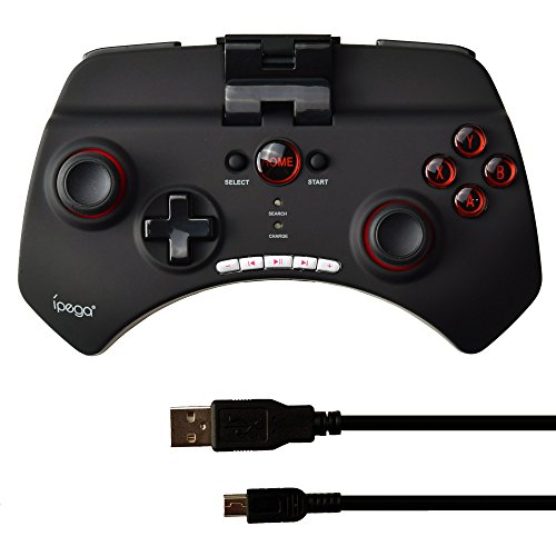 iPEGA PG-9025 Bluetooth Wireless Game Controller Gamepad Joystick for Android Phone / Tablet PC-Black