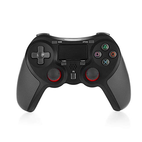 Mando Inalámbrico Gamepad Wireless Controlador Inalámbrico Compatible con Playstation 4 Dualshock 4 con Los Botones De Activación Playstation 4 y Windows (negro) Mando Inalámbrico Gamepad Wireless Controlador Inalámbrico Compatible con Playstation 4 Dualshock 4 con Los Botones De Activación Playstation 4 y Windows (negro)