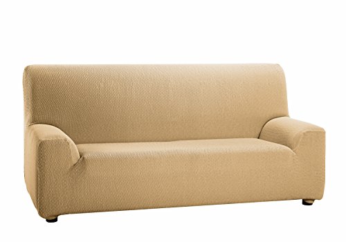 Martina Home Tunez - Funda elástica para sofá, Beige, 3 Plazas (180-240 cm) Martina Home Tunez - Funda elástica para sofá, Beige, 3 Plazas (180-240 cm)