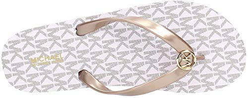 MICHAEL by Michael Kors MK Logo Vanilla Chanclas 40 Vanilla