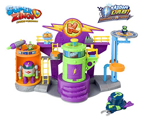 Superzings - Kazoom Lab Battle con únicas y exclusivas figuras de Enigma y Profesor K , color/modelo surtido Superzings - Kazoom Lab Battle con únicas y exclusivas figuras de Enigma y Profesor K , color/modelo surtido