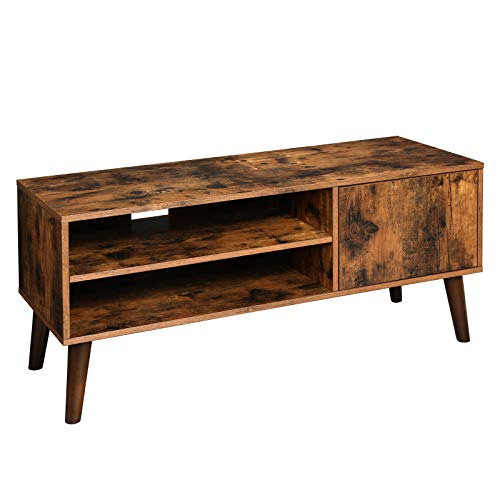 VASAGLE Armario Rústico para TV, Mesa para TV, Aparador bajo, Estilo Moderno, para Salón, Sala de Juegos, Escritorio, Marrón LTV09BX VASAGLE Armario Rústico para TV, Mesa para TV, Aparador bajo, Estilo Moderno, para Salón, Sala de Juegos, Escritorio, Marrón LTV09BX