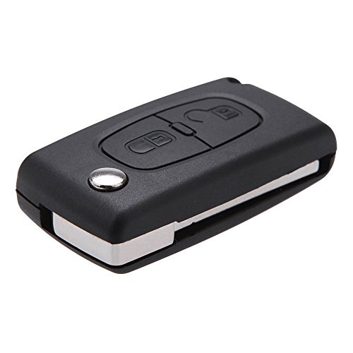 2 Botón Carcasa del Mando Pra Peugeot 206 107 207 307 407 Citroen C2 C3 C4 C5 C6 2 Botón Carcasa del Mando Pra Peugeot 206 107 207 307 407 Citroen C2 C3 C4 C5 C6