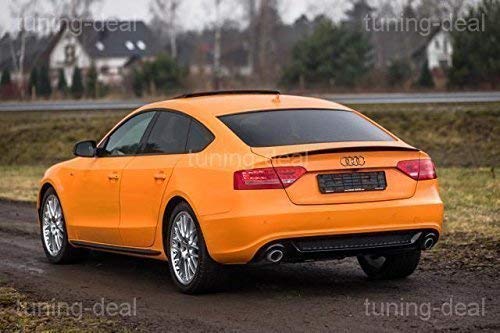 A5 8t Sportback vorfacelift Difusor trasero S-LINE Look ( FINAL DE TUBO DE ESCAPE Sencillo izquierda + derecha)