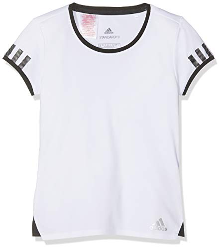 adidas G Club tee Camiseta de Tenis, Niñas, Blanco, 140 (9/10 años)