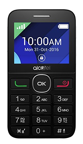Alcatel 2008G - Teléfono Móvil (Fácil uso, Pantalla de 2.4” QVGA ,320x240, 2G, cámara trasera 2 Mpx, 8MB de RAM, 16MB de ROM, batería 1400mAh), Blanco/Negro Alcatel 2008G - Teléfono Móvil (Fácil uso, Pantalla de 2.4” QVGA ,320x240, 2G, cámara trasera 2 Mpx, 8MB de RAM, 16MB de ROM, batería 1400mAh), Blanco/Negro
