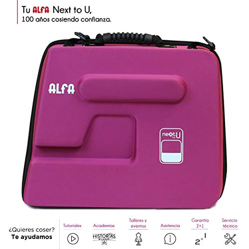 Alfa Funda para Maquina de Coser NEXTtoYOU, Morado, 38 X 22 X32 Cm