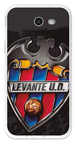 BeCool Funda Gel Flexible Levante U.D. para Samsung Galaxy J3 2017 - Carcasa TPU Licencia Oficial Levante U.D. Escudo 1