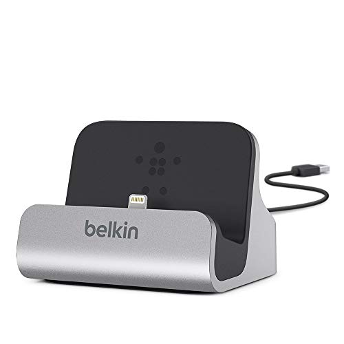 Belkin MIXIT - Base de carga y sincronización Lightning (estación de carga para iPhone XS, XS Max, XR, X, 8/8 Plus y otros)