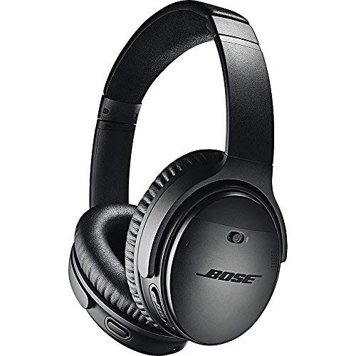 Bose QuietComfort 35 II - Auriculares inalámbricos (Bluetooth, cancelación de ruido) con Alexa integrada, Negro Bose QuietComfort 35 II - Auriculares inalámbricos (Bluetooth, cancelación de ruido) con Alexa integrada, Negro