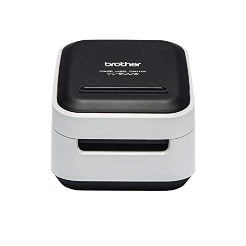 Brother VC-500W - Impresora de Etiquetas a color con WiFI (USB 2.0, Cortador Manual y automático)