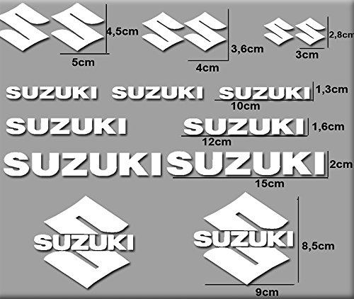 Ecoshirt RV-IJ8K-NSS0 Pegatinas Moto Rgsx Suzuki R169 Stickers Aufkleber Decals Autocollants Adesivi, Blanco Ecoshirt RV-IJ8K-NSS0 Pegatinas Moto Rgsx Suzuki R169 Stickers Aufkleber Decals Autocollants Adesivi, Blanco