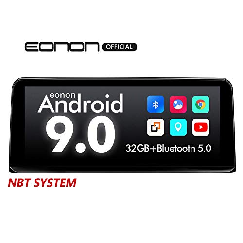 eonon GA9303NB 10.25" Android 9.0 Car Radio GPS Navigation Stereo OBDII WiFi Compatible with F30 F31 F32 F33 F34 F35 F36 iDrive NBT System