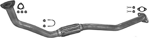 ETS-EXHAUST 51097 Tubo delantero + el kit de montaje completo (pour MAVERICK 2.7 TD 4X4 4X4 HARD TOP 1993-1998 / TERRANO II 2.7 TD 1988-1999)