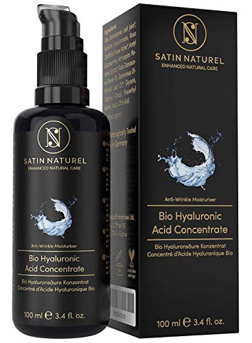 GANADOR 2020* Serum Facial de Acido Hialuronico Puro ORGÁNICO 3 VECES MAYOR 100ml - Altamente Dosificado y Vegano con Aloe Vera – Uso con Crema Antiarrugas Mujer - Contorno Ojos - Hecho en Alemania GANADOR 2020* Serum Facial de Acido Hialuronico Puro ORGÁNICO 3 VECES MAYOR 100ml - Altamente Dosificado y Vegano con Aloe Vera – Uso con Crema Antiarrugas Mujer - Contorno Ojos - Hecho en Alemania