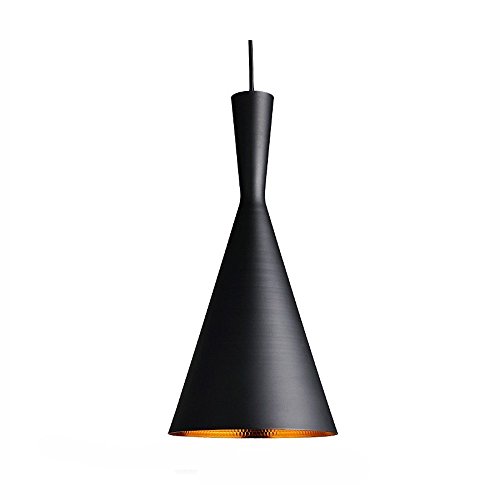 Glighone Luz Colgante Lámpara de Techo 40W Lámpara Industrial Luz de Comedor Luz Vintage Casquillo E27 No Incluye Bombilla para Bar Decoración Interior, Número Pequeño, Negro y Oro Glighone Luz Colgante Lámpara de Techo 40W Lámpara Industrial Luz de Comedor Luz Vintage Casquillo E27 No Incluye Bombilla para Bar Decoración Interior, Número Pequeño, Negro y Oro
