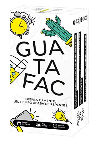 GUATAFAC ? – Juego de Mesa - Juego de Cartas para Fiestas y Risas ? – Edición Español ?