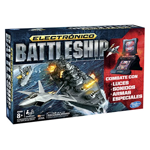 Hasbro Gaming - Juego de Estrategia Hundir la Flota, Juego electrónico (A3846105) Hasbro Gaming - Juego de Estrategia Hundir la Flota, Juego electrónico (A3846105)