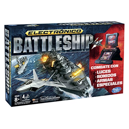 Hasbro Gaming - Juego de Estrategia Hundir la Flota, Juego electrónico (A3846105)