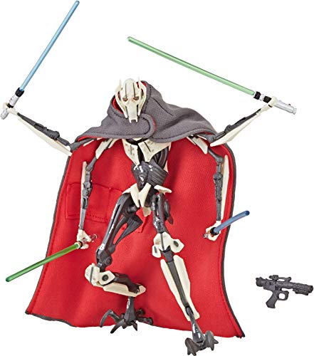 Hasbro Star Wars The Black Series 6 Inch Action Figure Deluxe - General Grievous Hasbro Star Wars The Black Series 6 Inch Action Figure Deluxe - General Grievous