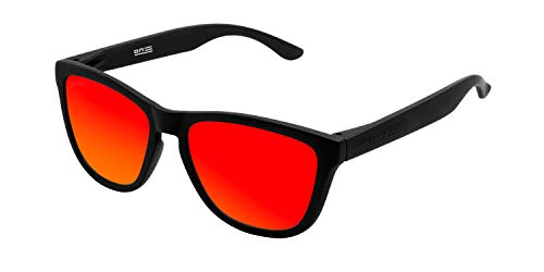 HAWKERS -  Gafas de sol para hombre y mujer ONE , Negro / Rojo