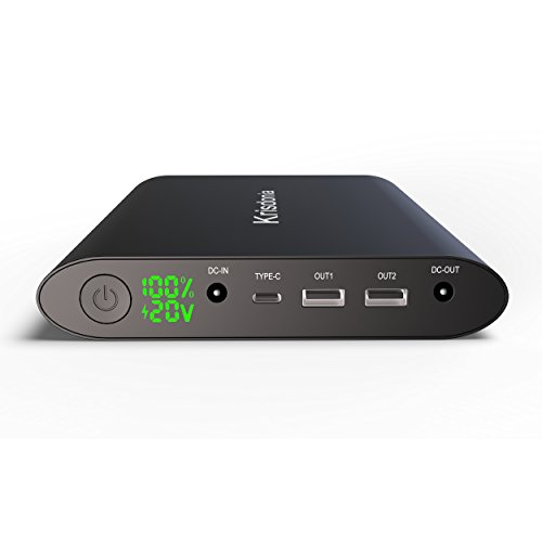 Krisdonia 50000mah Power Pack Batería Externa Cargador Portátil con Doble USB(Quick Charge 3.0)+DC Salida+Typo c Salida - Universal Power Bank Compatible para Laptops, Macbook, Smartphone y Tablet Krisdonia 50000mah Power Pack Batería Externa Cargador Portátil con Doble USB(Quick Charge 3.0)+DC Salida+Typo c Salida - Universal Power Bank Compatible para Laptops, Macbook, Smartphone y Tablet