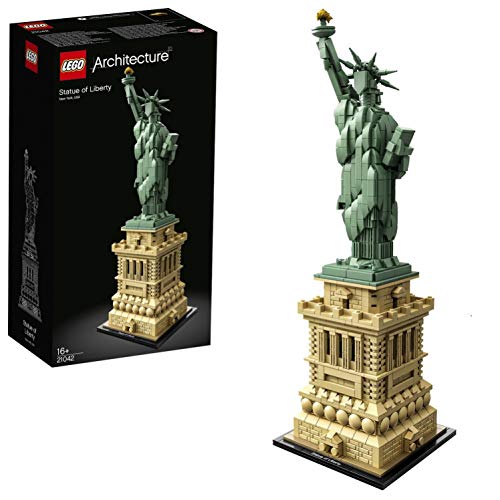 LEGO Architecture - Estatua de la Libertad, Set de Construcción del Monumento de la Ciudad de Nueva York, Regalo Coleccionable Original (21042) LEGO Architecture - Estatua de la Libertad, Set de Construcción del Monumento de la Ciudad de Nueva York, Regalo Coleccionable Original (21042)