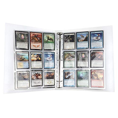 Lictin Album para Cartas- 30 Paginas 540 Cuadricula para Cartas, Género Neutro, Transparente Lictin Album para Cartas- 30 Paginas 540 Cuadricula para Cartas, Género Neutro, Transparente