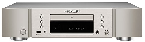 Marantz CD6006 HiFi CD Player Oro, Plata - Unidad de CD (110 dB, 0,002%, 100 dB, AAC,MP3,WMA, 2 - 20000 Hz, SACD)