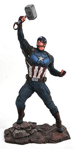 Marvel Avengers Endgame Captain America PVC Figura, Multicolor (Diamond Select Toys JUL192669) Marvel Avengers Endgame Captain America PVC Figura, Multicolor (Diamond Select Toys JUL192669)