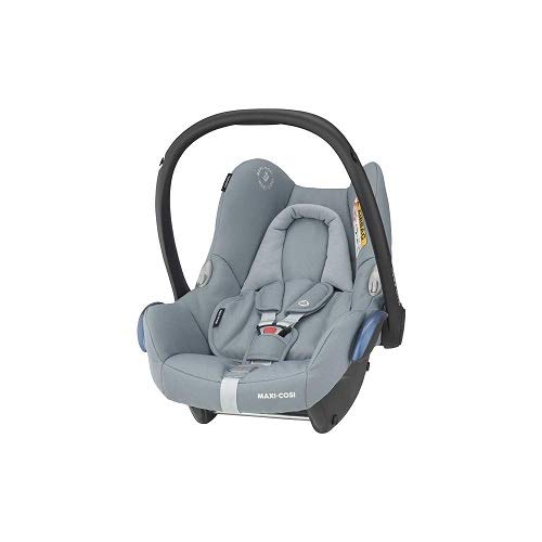 Maxi-Cosi CabrioFix Silla coche bebé, Silla de auto infantil Reclinable y de Alta Seguridad, Portabebé 0-12 Meses, 0-13 kg, Color Essential Grey