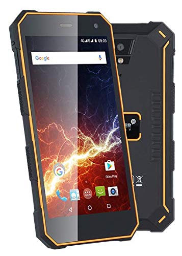 myPhone Hammer Energy 5" SIM Doble 4G 2GB 16GB 5000mAh Negro, Naranja - Smartphone (12,7 cm (5"), 2 GB, 16 GB, 8 MP, Android 6.0, Negro, Naranja)
