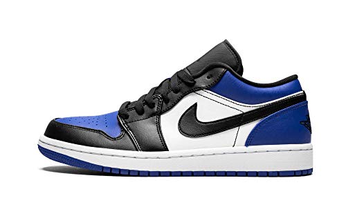 Nike Air Jordan 1 Low, Zapatillas de básquetbol para Hombre, Sport Royal Black White, 44 EU