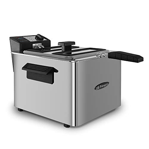Orbegozo FDR80 FDR 80-Freidora Profesional, 3000 W, 8 l, 8 litros, Acero inoxidable Orbegozo FDR80 FDR 80-Freidora Profesional, 3000 W, 8 l, 8 litros, Acero inoxidable